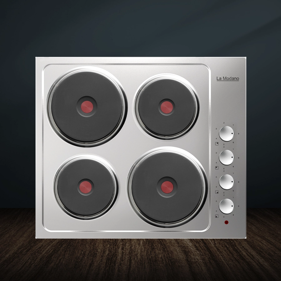 Electric HOBS Stainless Steel 60 CM Knob Control 4 Zones