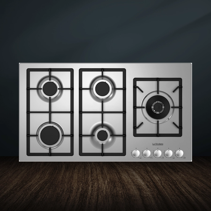 Gas HOBS Stainless Steel 90 CM Knob Control LMBH901GS