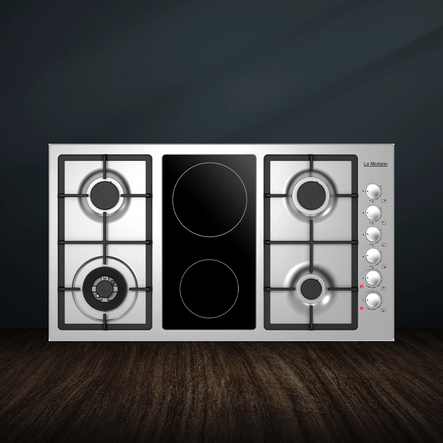 Gas & Electric HOBS Stainless Steel 90 CM LMBH904GV