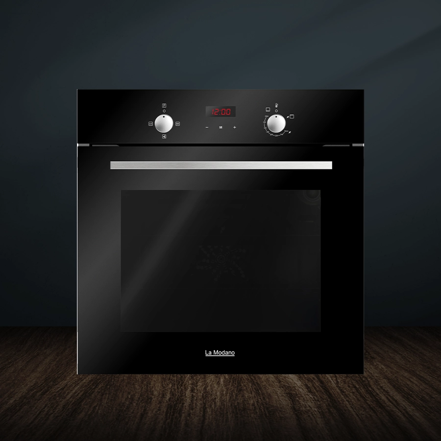 Gas Oven Black 60 CM Knob Control