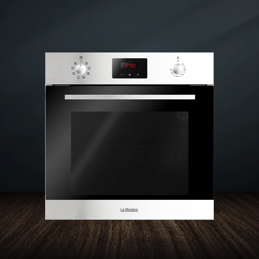 Electric Oven Stainless Steel 60 CM Knob Control