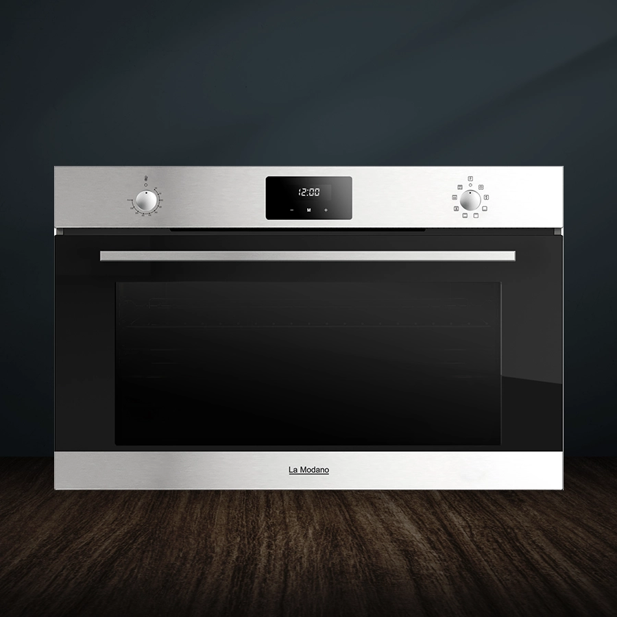 Electric Oven Stainless Steel 90 CM Knob Control