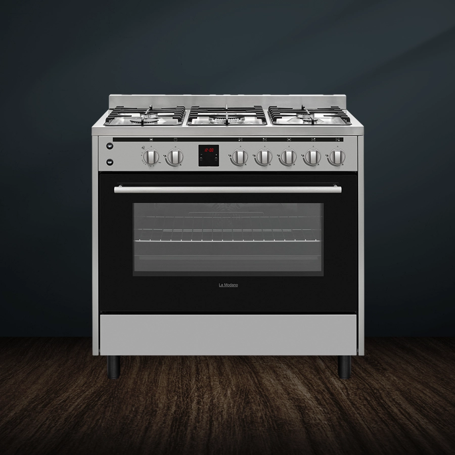 Gas Cooker INOX 90cm LMC902GGPRO