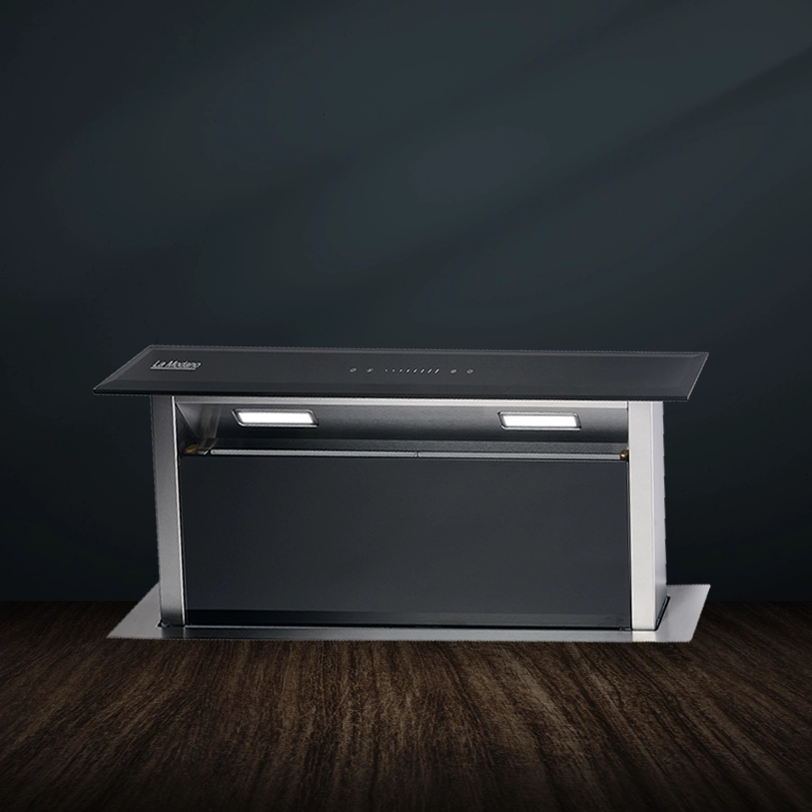 Builtin Hoods Black 60 CM Tempered Glass LMDH60B